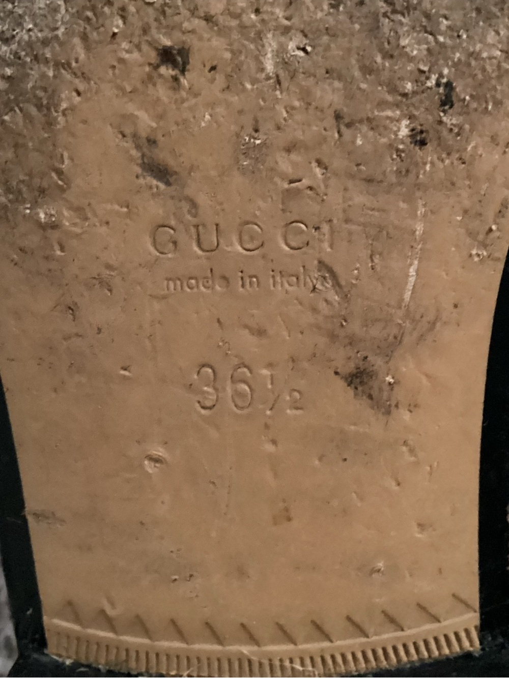 Gucci Peyton GG Beige Mule, Size 36.5 - Picture 9 of 10